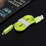 Cabo HAWEEL 1m 2 em 1 Micro USB & 8 Pinos para USB para Sincronização e Carregamento, Cabo 2 em 1 com dois conectores