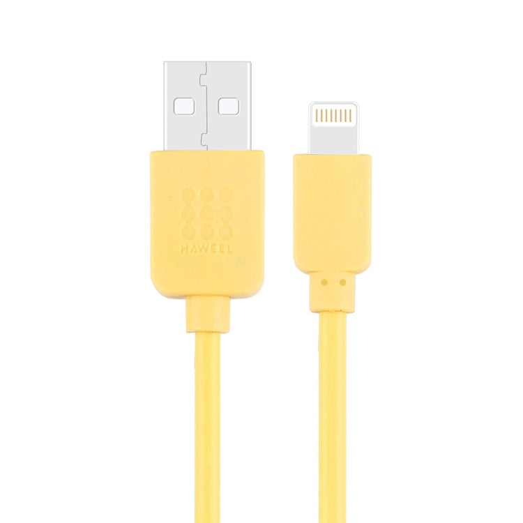 Cabo HAWEEL 1m de Alta Velocidade 35 Núcleos 8 Pinos para USB para Sincronização e Carregamento para iPhone, iPad, 8 Pinos 1m, Cabo 8 pinos 1m