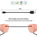 Kit com 5 Cabos HAWEEL 1m de Alta Velocidade 8 Pinos para USB para Sincronização e Carregamento para iPhone, iPad, 5 unidades