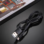 Kit com 5 Cabos HAWEEL 1m de Alta Velocidade 8 Pinos para USB para Sincronização e Carregamento para iPhone, iPad, 5 unidades