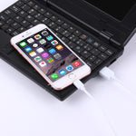 Kit de 3 Cabos HAWEEL de 1m Alta Velocidade 8 pinos para USB para Sincronização e Carregamento para iPhone, iPad, 3 unidades