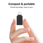 Adaptador de Transmissão de Dados OTG HAWEEL USB-C / Type-C Macho para USB 3.0 Fêmea