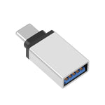 Adaptador de Transmissão de Dados OTG HAWEEL USB-C / Type-C Macho para USB 3.0 Fêmea