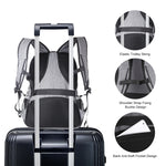 Mochila para Portátil HAWEEL Dobrável e Removível com Energia Solar 14W, Exterior em Lona, Duas Alças, Saída USB: 5V 2.1A Máx