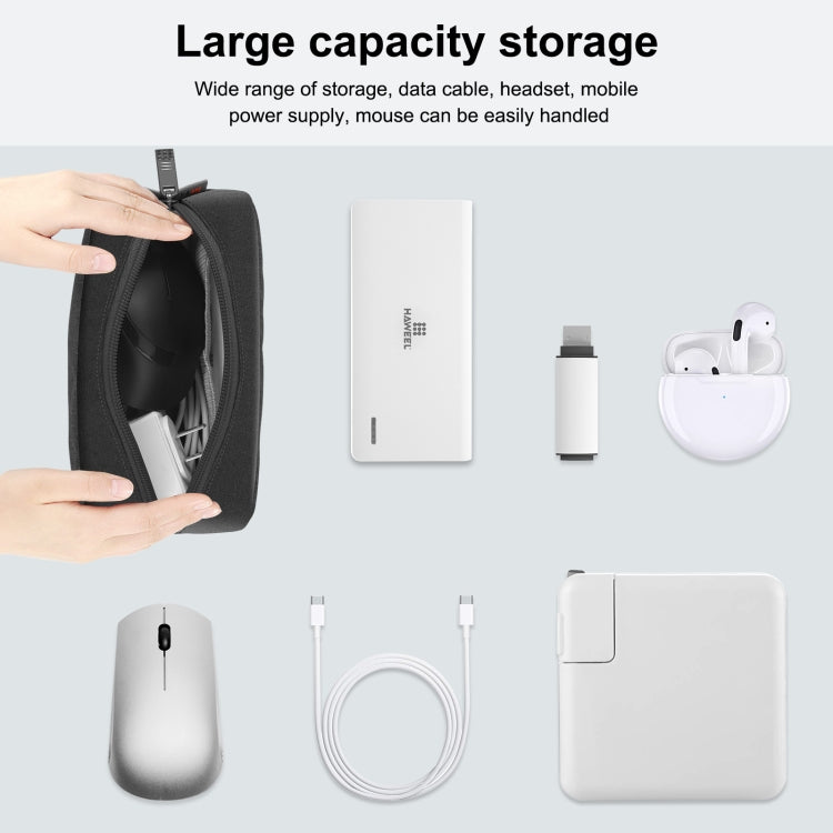 Bolsa Organizadora Eletrónica HAWEEL para Carregador, Power Bank, Cabos, Rato, Auscultadores, Tamanho: S, Organizador Eletrónico, Tamanho: S
