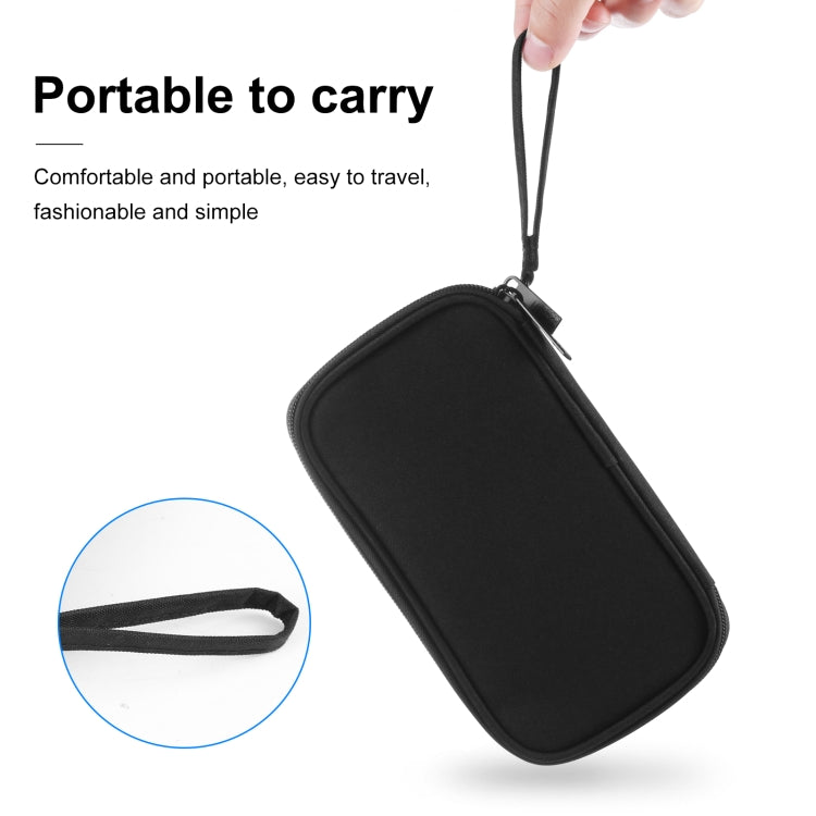 Organizador Eletrónico HAWEEL Bolsa de Armazenamento de Duas Camadas para Cabos, Carregador, Power Bank, Telefones, Auriculares, Organizador de Duas Camadas