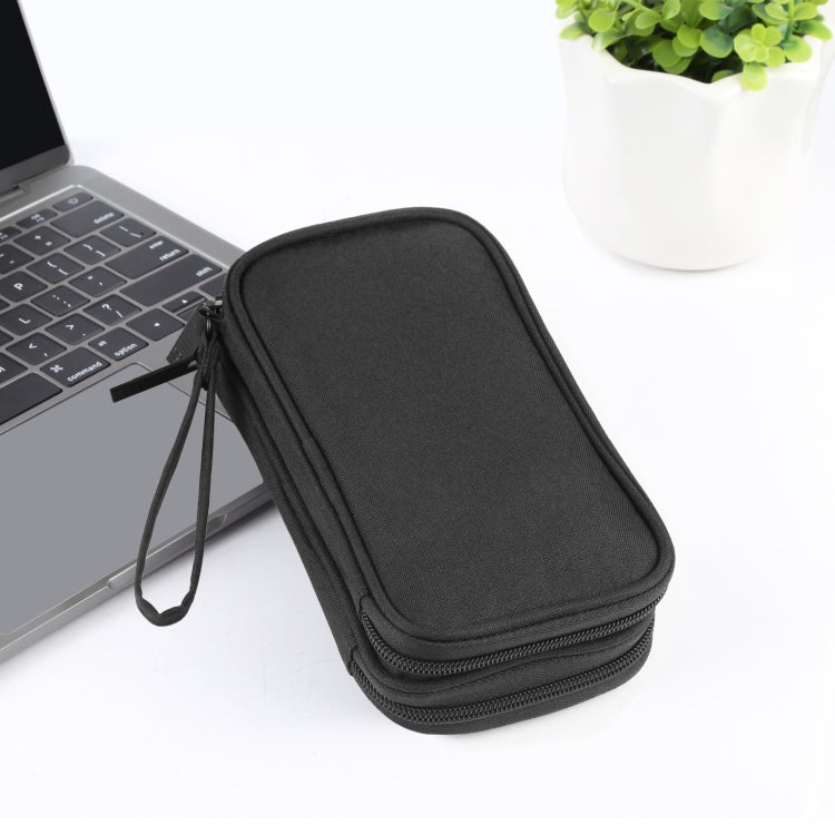 Organizador Eletrónico HAWEEL Bolsa de Armazenamento de Duas Camadas para Cabos, Carregador, Power Bank, Telefones, Auriculares, Organizador de Duas Camadas
