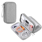Organizador Eletrónico HAWEEL Bolsa de Armazenamento de Duas Camadas para Cabos, Carregador, Power Bank, Telefones, Auriculares, Organizador de Duas Camadas