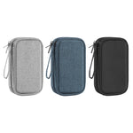 Organizador Eletrónico HAWEEL Bolsa de Armazenamento de Duas Camadas para Cabos, Carregador, Power Bank, Telefones, Auriculares, Organizador de Duas Camadas