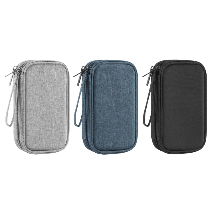 Organizador Eletrónico HAWEEL Bolsa de Armazenamento de Duas Camadas para Cabos, Carregador, Power Bank, Telefones, Auriculares, Organizador de Duas Camadas