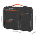 Mala de Manga HAWEEL 13,0 polegadas com Fecho, Pasta para Portátil para Macbook, Samsung, Lenovo Thinkpad, Sony, DELL Alienware, CHUWI, ASUS, HP, Portáteis de 13 a 13,5 polegadas, 13,0-13,5 polegadas