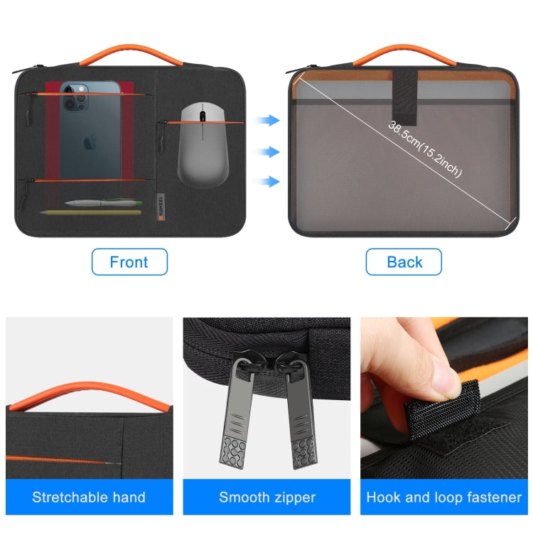 Mala de Manga HAWEEL 13,0 polegadas com Fecho, Pasta para Portátil para Macbook, Samsung, Lenovo Thinkpad, Sony, DELL Alienware, CHUWI, ASUS, HP, Portáteis de 13 a 13,5 polegadas, 13,0-13,5 polegadas