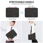 Mala de Manga HAWEEL 13,0 polegadas com Fecho, Pasta para Portátil para Macbook, Samsung, Lenovo Thinkpad, Sony, DELL Alienware, CHUWI, ASUS, HP, Portáteis de 13 a 13,5 polegadas, 13,0-13,5 polegadas