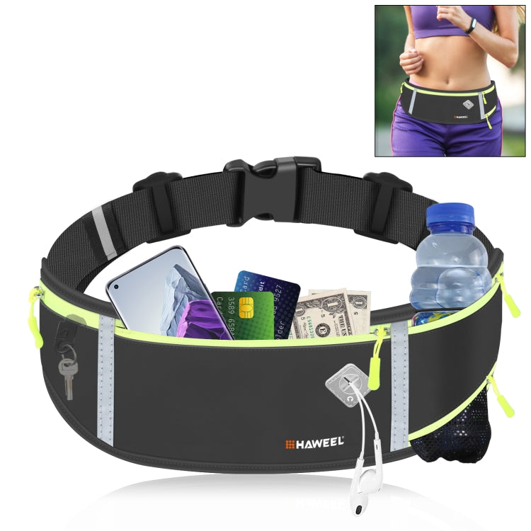 Cinto de Corrida HAWEEL Bolsa de Cintura Impermeável para Desporto com Bolso para Telemóvel