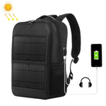 Mochila para Portátil com Painel Solar HAWEEL 14W, Alça e Porta USB de Carregamento 5V / 2.1A Máx, Mochila 14W 2
