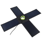 Carregador de Painel Solar Dobrável HAWEEL 28W com Topo em Guarda-Chuva, Portas USB Duplas 5V 3A Máx, Suporte QC3.0 / FCP / SCP / AFC / Protocolo SFCP