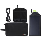 Carregador de Painel Solar Dobrável HAWEEL 28W com Topo em Guarda-Chuva, Portas USB Duplas 5V 3A Máx, Suporte QC3.0 / FCP / SCP / AFC / Protocolo SFCP