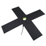 Carregador de Painel Solar Dobrável HAWEEL 28W com Topo em Guarda-Chuva, Portas USB Duplas 5V 3A Máx, Suporte QC3.0 / FCP / SCP / AFC / Protocolo SFCP