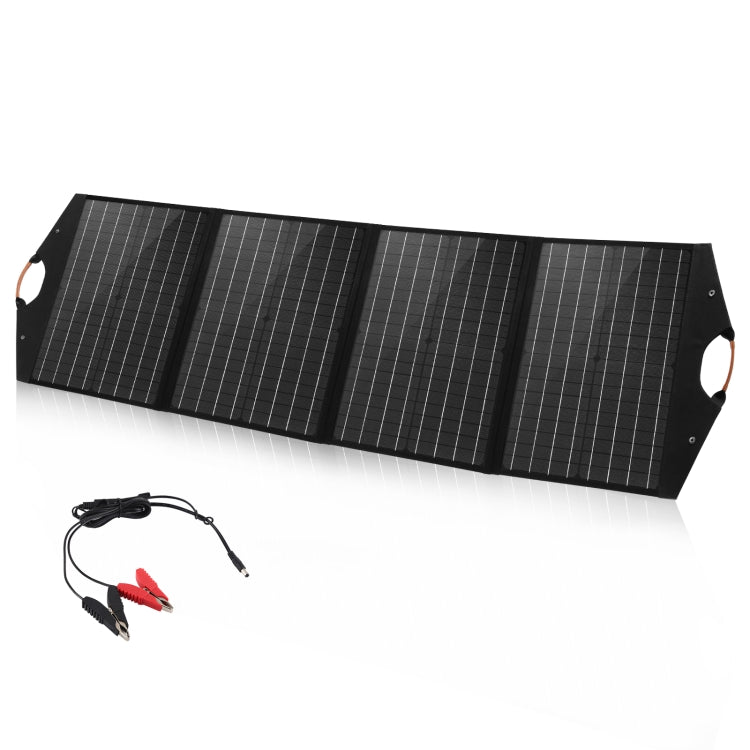 Carregador de Painel Solar Dobrável HAWEEL 100W, Bolsa de Viagem Dobrável, 100W