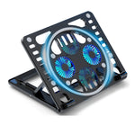 Suporte de secretária com cooler RGB para portátil gaming