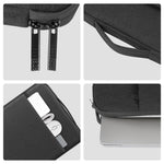 Capa para portátil HAWEEL com fecho e pega para portátil de 14-15 polegadas, para portátil de 14-15 polegadas (com pega)