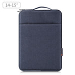 Capa para portátil HAWEEL com fecho e pega para portátil de 14-15 polegadas, para portátil de 14-15 polegadas (com pega)