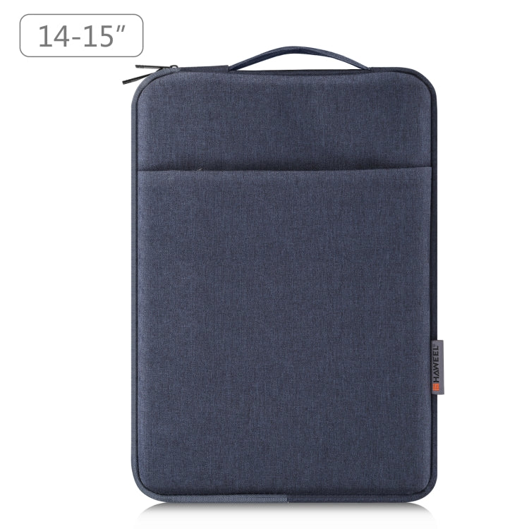Capa para portátil HAWEEL com fecho e pega para portátil de 14-15 polegadas, para portátil de 14-15 polegadas (com pega)