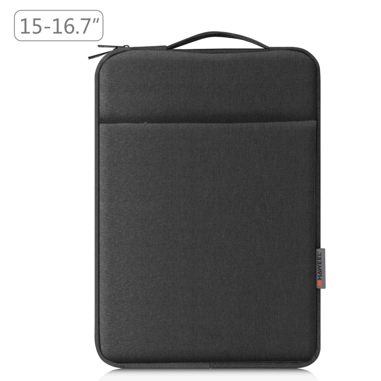 Capa para portátil HAWEEL com fecho e alça para portátil de 15-16,7 polegadas, para portátil de 15-16,7 polegadas (com alça)