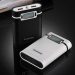 Caixa para Power Bank HAWEEL DIY para 4 Baterias 18650 (Não Incluídas) 10000mAh com 2 Saídas USB e Display para iPhone, Galaxy, Sony, HTC, Google, Huawei, Xiaomi, Lenovo e outros Smartphones, DIY 4 Baterias 18650 10000mAh (US)