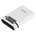 Caixa para Power Bank HAWEEL DIY para 4 Baterias 18650 (Não Incluídas) 10000mAh com 2 Saídas USB e Display para iPhone, Galaxy, Sony, HTC, Google, Huawei, Xiaomi, Lenovo e outros Smartphones, DIY 4 Baterias 18650 10000mAh (US)