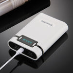 Caixa para Power Bank HAWEEL DIY para 4 Baterias 18650 (Não Incluídas) 10000mAh com 2 Saídas USB e Display para iPhone, Galaxy, Sony, HTC, Google, Huawei, Xiaomi, Lenovo e outros Smartphones, DIY 4 Baterias 18650 10000mAh (US)