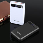 Caixa Power Bank HAWEEL DIY para 6 x Baterias 18650 24W Carregamento Rápido com Ecrã, Sem Baterias Incluídas, 6 x Baterias 18650