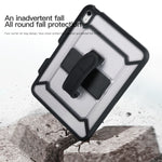 Capa para tablet 360 de corpo inteiro anti-choque para iPad 10ª geração 10.9 2022 com pega, suporte e slot para caneta