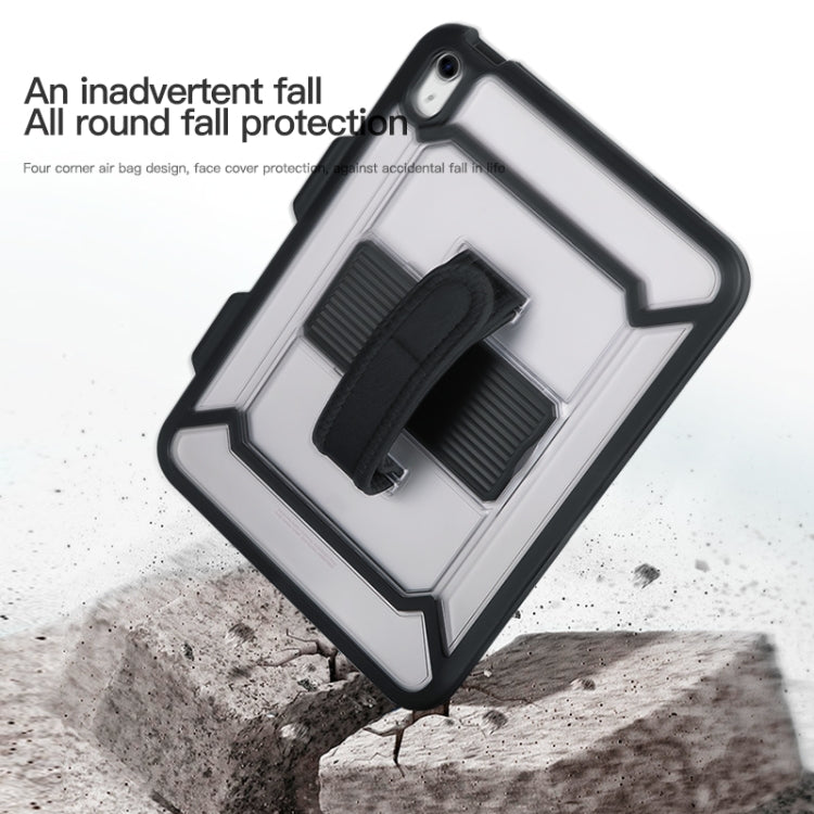 Capa para tablet 360 de corpo inteiro anti-choque para iPad 10ª geração 10.9 2022 com pega, suporte e slot para caneta