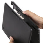 Capa de Tablet com Teclado Bluetooth Sem Fios com Retroiluminação Colorida e Placa Traseira em Alumínio Desmontável F611 para iPad Air 2 / 9.7 (2018) / 9.7 polegadas (2017) / Air / Pro 9.7 polegadas