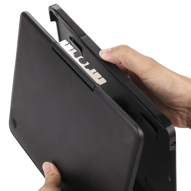 Capa de Tablet com Teclado Bluetooth Sem Fios com Retroiluminação Colorida e Placa Traseira em Alumínio Desmontável F611 para iPad Air 2 / 9.7 (2018) / 9.7 polegadas (2017) / Air / Pro 9.7 polegadas
