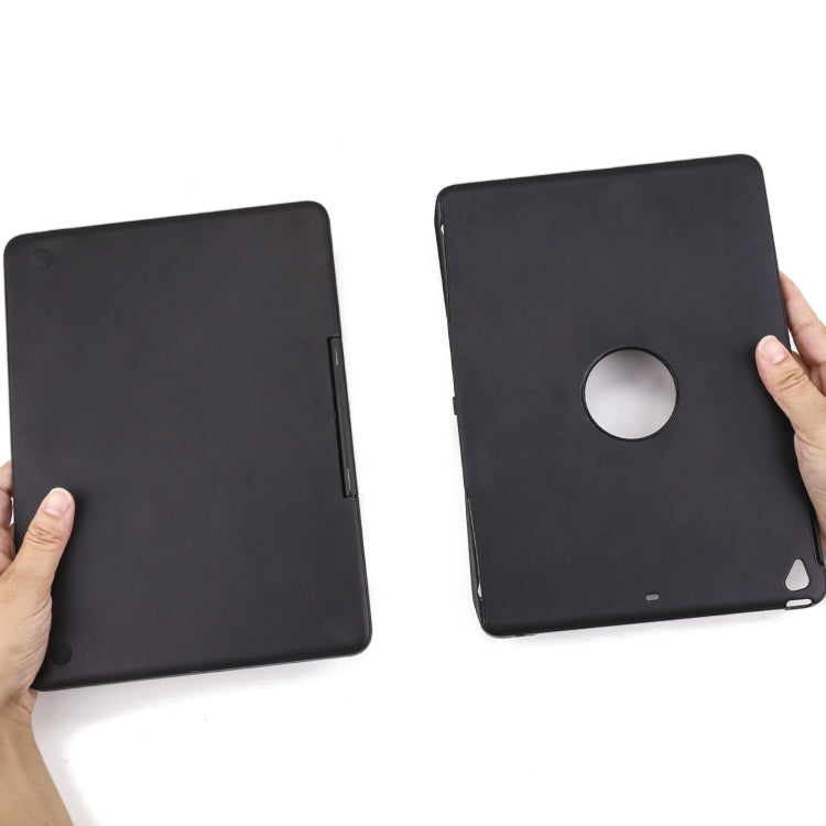 Capa de Tablet com Teclado Bluetooth Sem Fios com Retroiluminação Colorida e Placa Traseira em Alumínio Desmontável F611 para iPad Air 2 / 9.7 (2018) / 9.7 polegadas (2017) / Air / Pro 9.7 polegadas