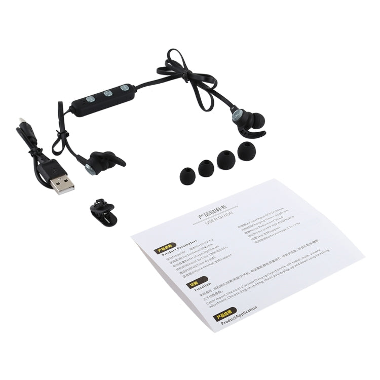 Auricular Bluetooth Desportivo Estéreo Magnético com Redução de Ruído BT-KDK61 CVC6.0, Suporte a Controlo por Fio