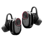 Auriculares Desportivos Bluetooth V5.0 com Cancelamento de Ruído DSP BTH-V5, Com Estojo de Carregamento, Compatível com iPhone e Android