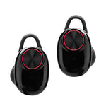 Auriculares Desportivos Bluetooth V5.0 com Cancelamento de Ruído DSP BTH-V5, Com Estojo de Carregamento, Compatível com iPhone e Android