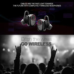 Auriculares Desportivos Bluetooth V5.0 com Cancelamento de Ruído DSP BTH-V5, Com Estojo de Carregamento, Compatível com iPhone e Android