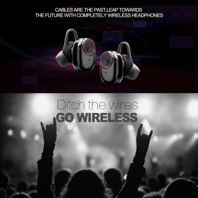 Auriculares Desportivos Bluetooth V5.0 com Cancelamento de Ruído DSP BTH-V5, Com Estojo de Carregamento, Compatível com iPhone e Android