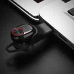 Auriculares Desportivos Bluetooth V5.0 com Cancelamento de Ruído DSP BTH-V5, Com Estojo de Carregamento, Compatível com iPhone e Android