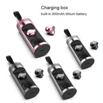 SARDiNE F8 Auriculares Estéreo Sem Fios TWS Bluetooth V5.0 com Caixa de Carregamento