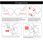 KZ ZSN Auricular Intra-auricular com Controlo Com Fios, Ferro Móvel de Círculo, Quad-core, Mega Graves HiFi com Microfone