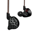 KZ ZST Auricular Intra-auricular Mega Graves MP3 Unidade Dupla Sem Microfone