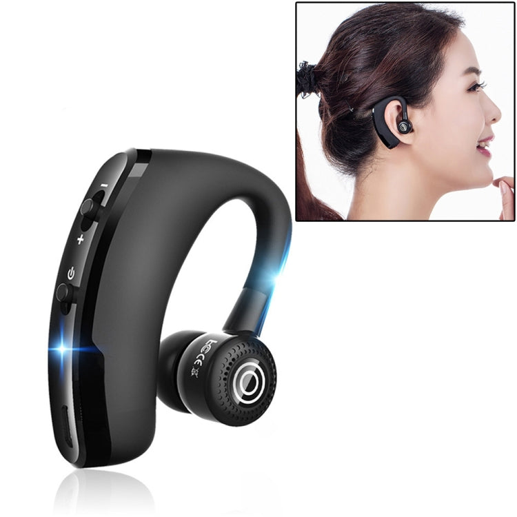 Auricular Bluetooth sem fios mãos-livres V9 Business CSR 4.1 com microfone para condutor desportivo