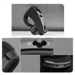 Auricular Bluetooth sem fios mãos-livres V9 Business CSR 4.1 com microfone para condutor desportivo
