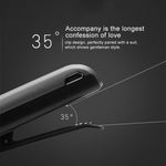 Fineblue F910 Auricular Bluetooth anti-roubo com cabo retrátil, lembrete de vibração e CSR4.1