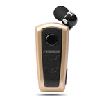 Fineblue F910 Auricular Bluetooth anti-roubo com cabo retrátil, lembrete de vibração e CSR4.1